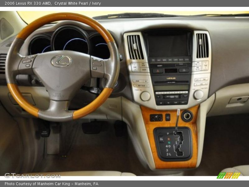 Crystal White Pearl / Ivory 2006 Lexus RX 330 AWD
