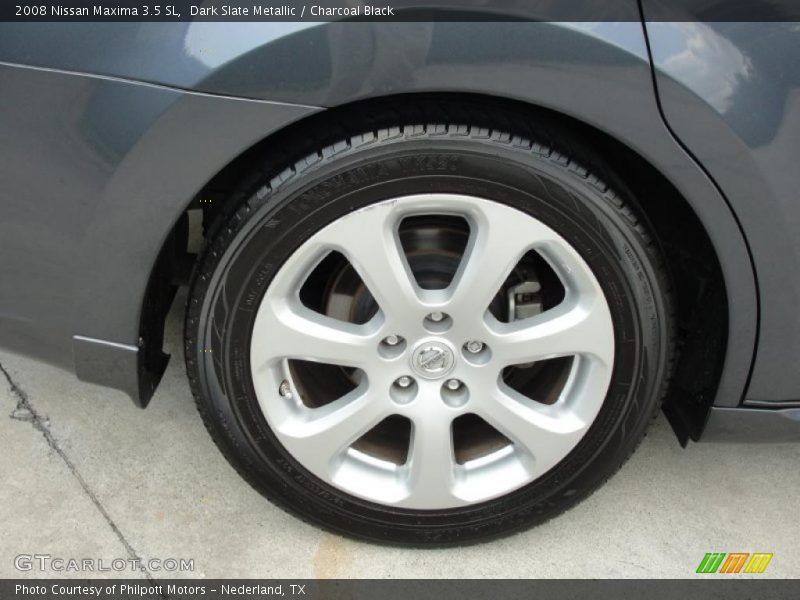 Dark Slate Metallic / Charcoal Black 2008 Nissan Maxima 3.5 SL