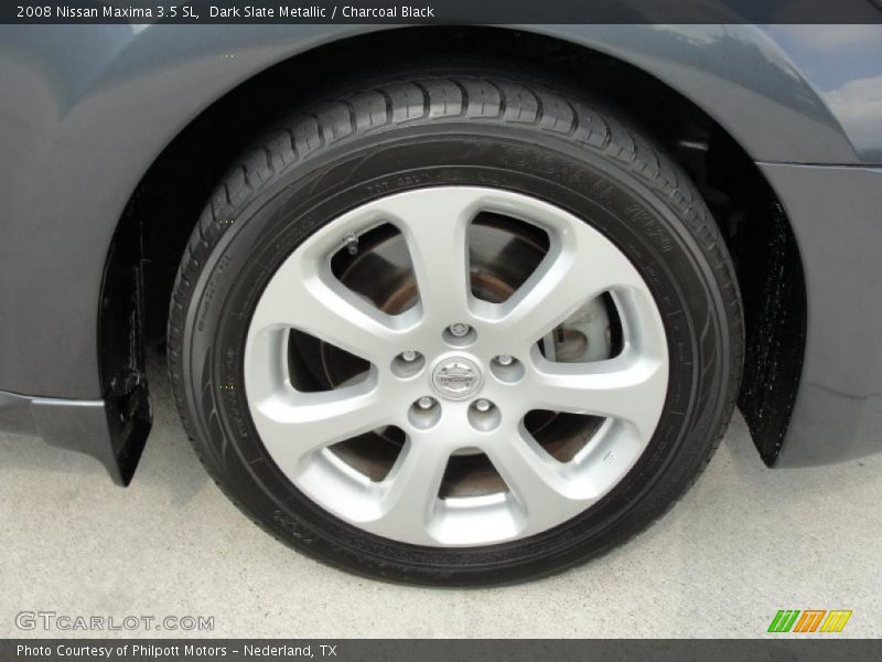 Dark Slate Metallic / Charcoal Black 2008 Nissan Maxima 3.5 SL