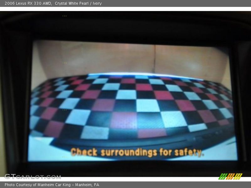Crystal White Pearl / Ivory 2006 Lexus RX 330 AWD