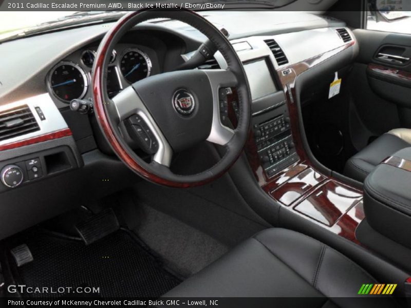 Ebony/Ebony Interior - 2011 Escalade Premium AWD 