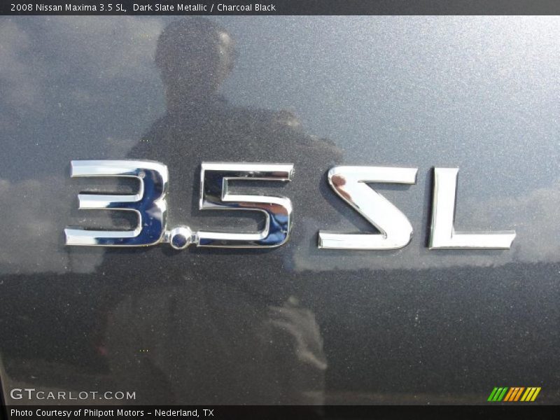 Dark Slate Metallic / Charcoal Black 2008 Nissan Maxima 3.5 SL