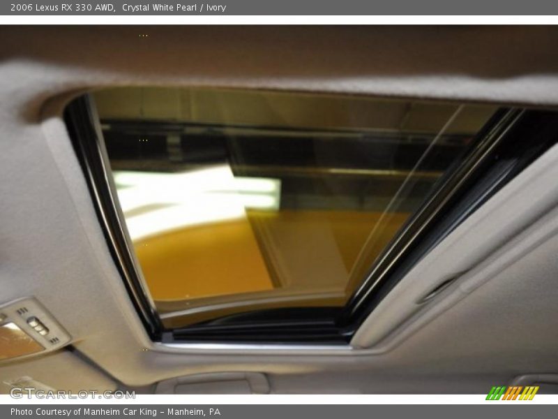 Crystal White Pearl / Ivory 2006 Lexus RX 330 AWD