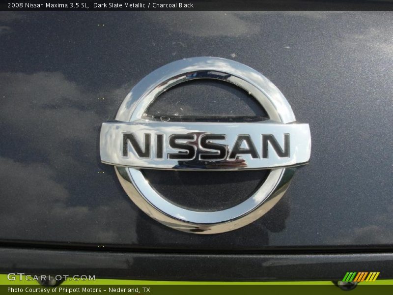 Dark Slate Metallic / Charcoal Black 2008 Nissan Maxima 3.5 SL