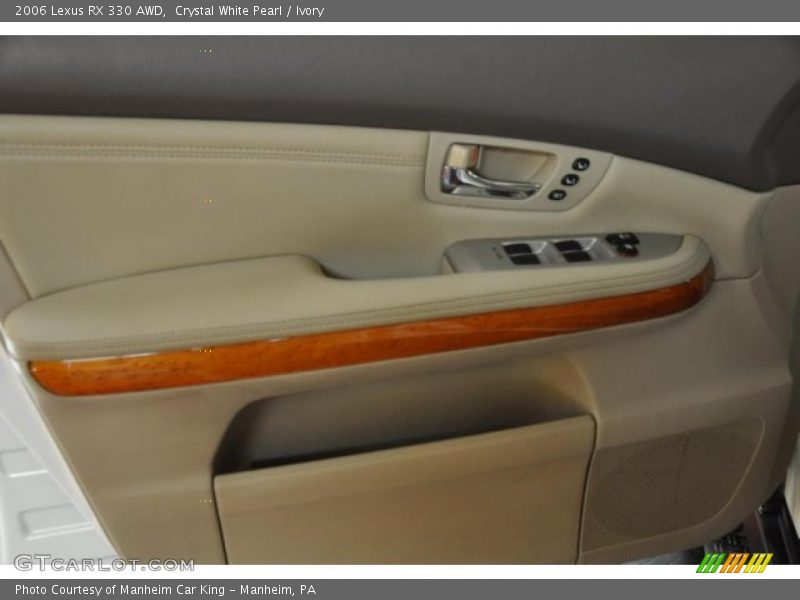 Crystal White Pearl / Ivory 2006 Lexus RX 330 AWD