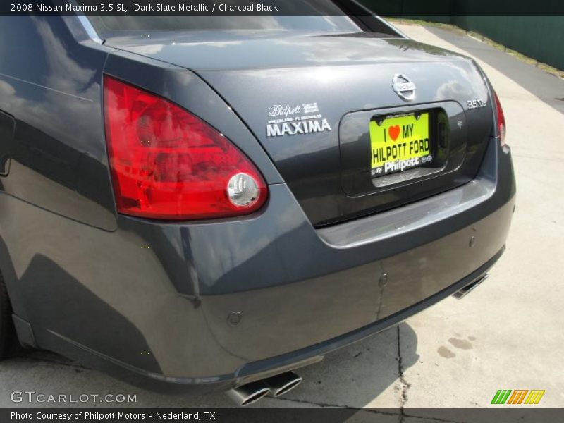 Dark Slate Metallic / Charcoal Black 2008 Nissan Maxima 3.5 SL