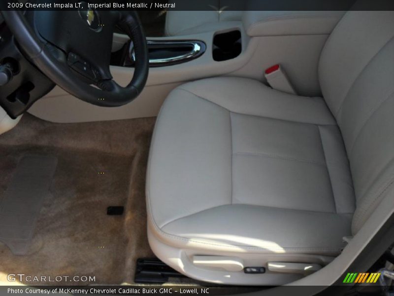 Imperial Blue Metallic / Neutral 2009 Chevrolet Impala LT