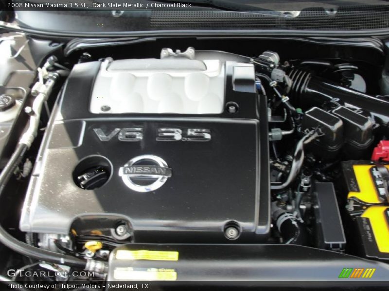 Dark Slate Metallic / Charcoal Black 2008 Nissan Maxima 3.5 SL