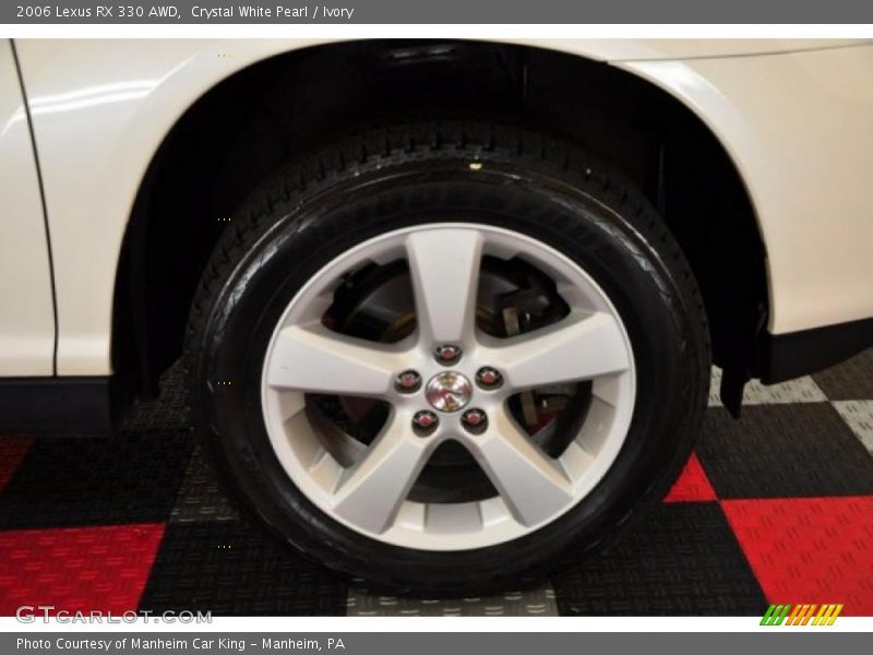 Crystal White Pearl / Ivory 2006 Lexus RX 330 AWD