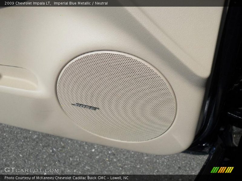 Imperial Blue Metallic / Neutral 2009 Chevrolet Impala LT