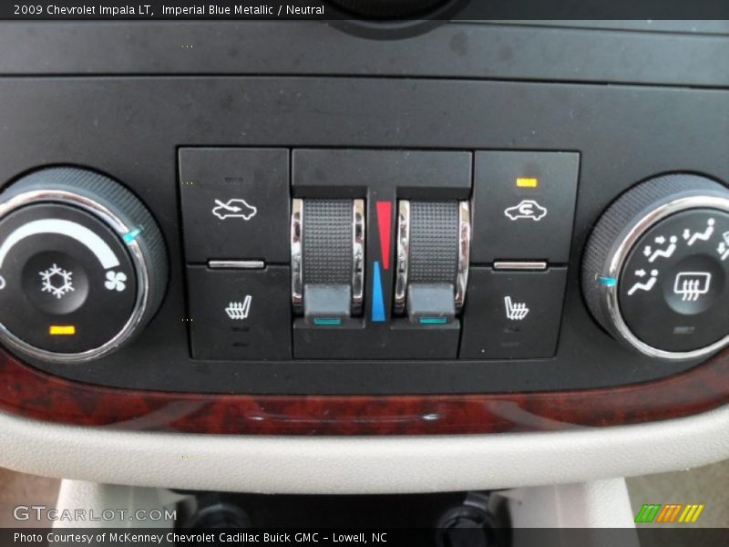 Imperial Blue Metallic / Neutral 2009 Chevrolet Impala LT