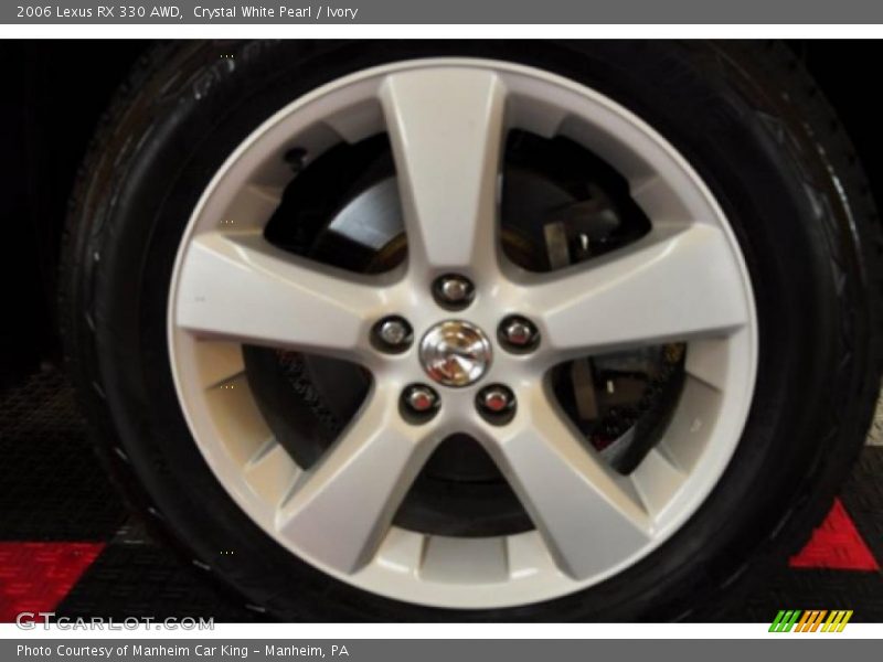 Crystal White Pearl / Ivory 2006 Lexus RX 330 AWD