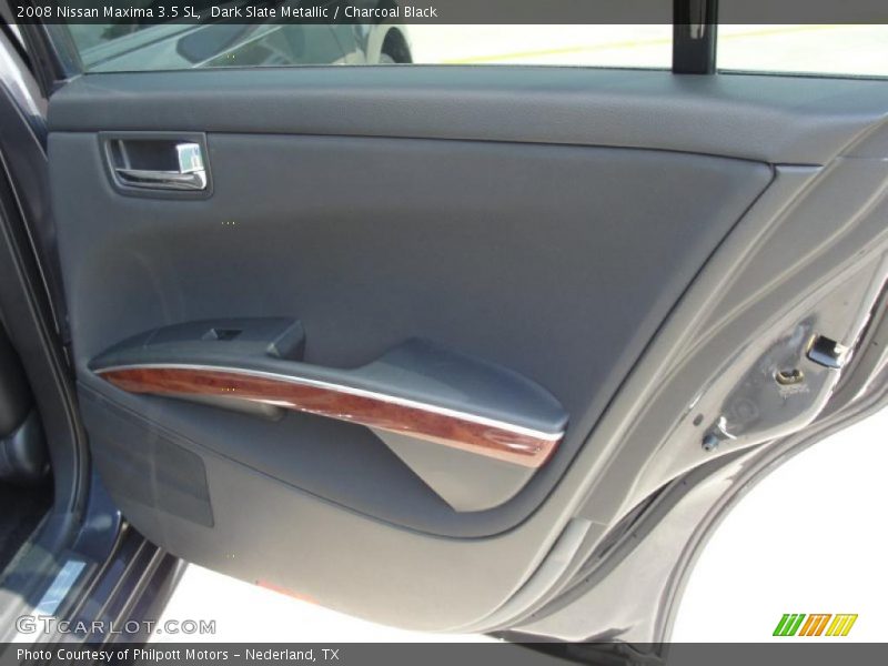 Dark Slate Metallic / Charcoal Black 2008 Nissan Maxima 3.5 SL