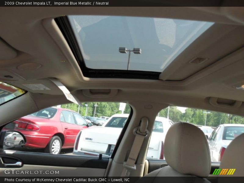 Imperial Blue Metallic / Neutral 2009 Chevrolet Impala LT