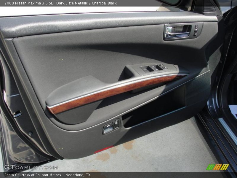 Dark Slate Metallic / Charcoal Black 2008 Nissan Maxima 3.5 SL