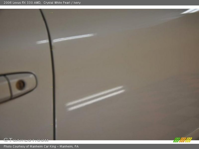 Crystal White Pearl / Ivory 2006 Lexus RX 330 AWD