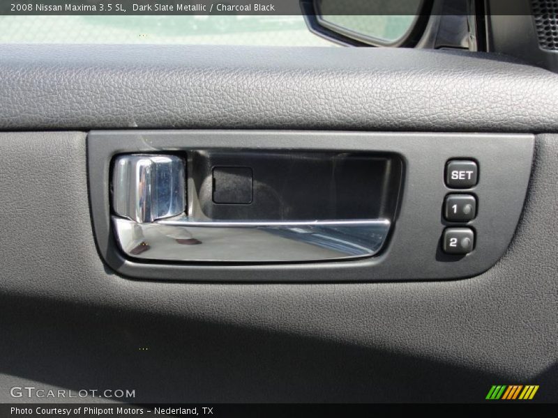 Dark Slate Metallic / Charcoal Black 2008 Nissan Maxima 3.5 SL