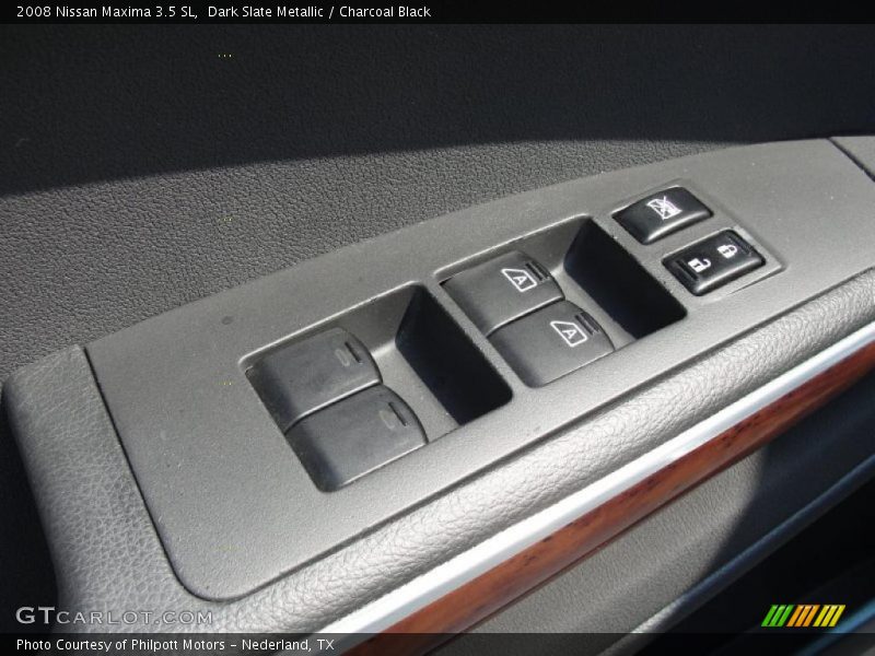 Dark Slate Metallic / Charcoal Black 2008 Nissan Maxima 3.5 SL