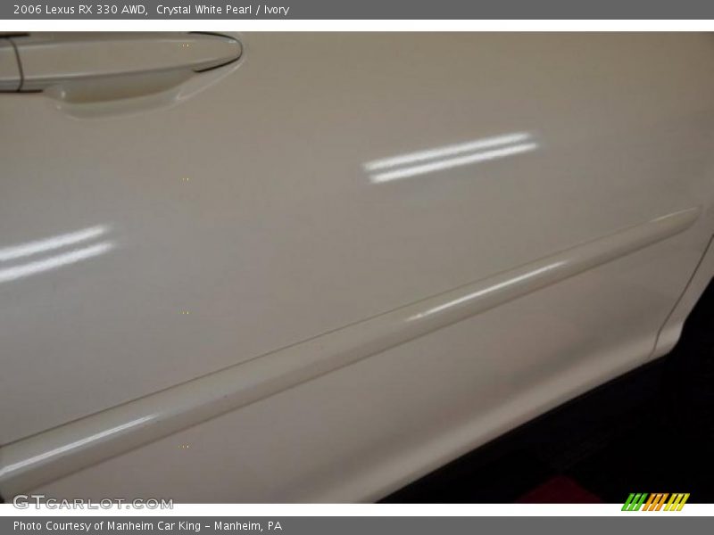 Crystal White Pearl / Ivory 2006 Lexus RX 330 AWD