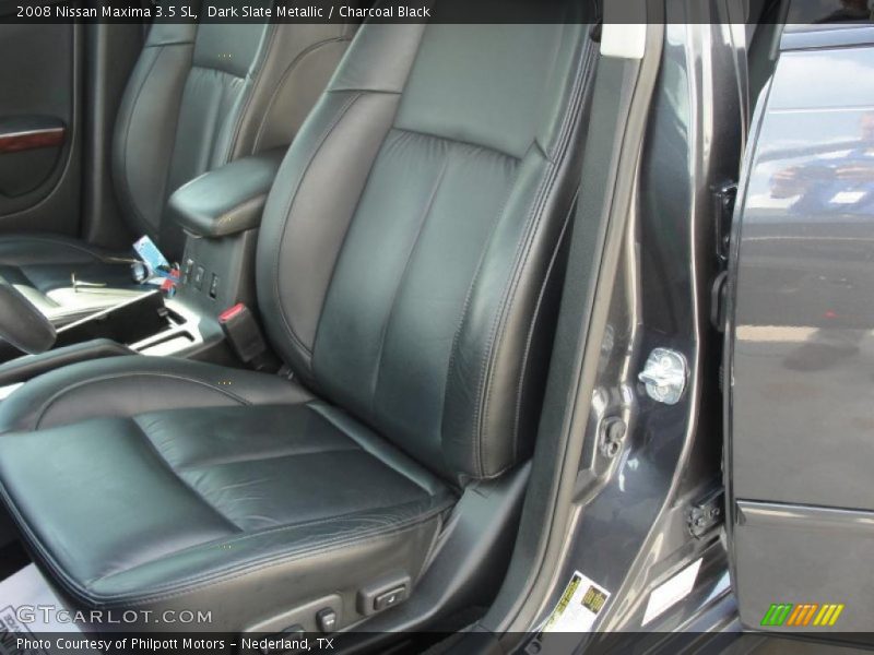 Dark Slate Metallic / Charcoal Black 2008 Nissan Maxima 3.5 SL