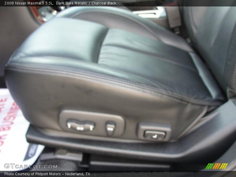Dark Slate Metallic / Charcoal Black 2008 Nissan Maxima 3.5 SL