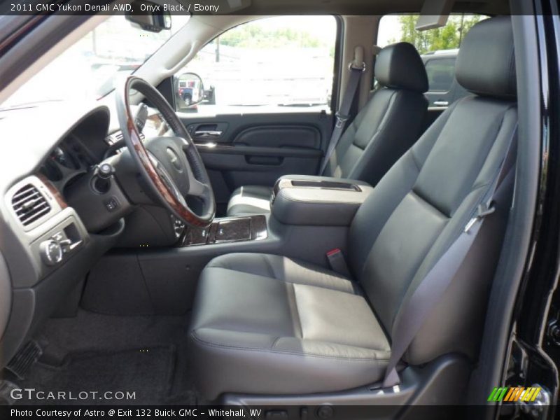 Onyx Black / Ebony 2011 GMC Yukon Denali AWD