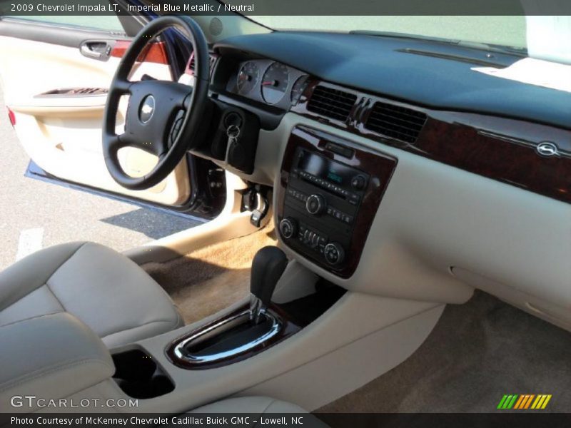 Imperial Blue Metallic / Neutral 2009 Chevrolet Impala LT