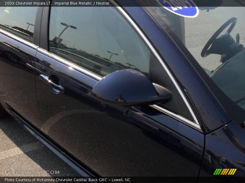 Imperial Blue Metallic / Neutral 2009 Chevrolet Impala LT