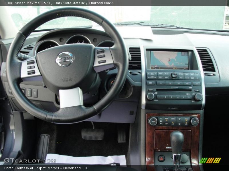Dark Slate Metallic / Charcoal Black 2008 Nissan Maxima 3.5 SL