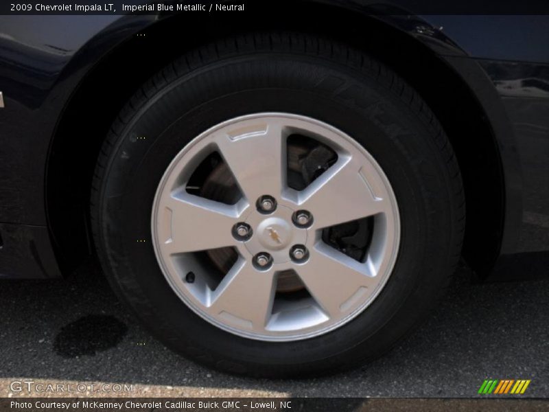 Imperial Blue Metallic / Neutral 2009 Chevrolet Impala LT