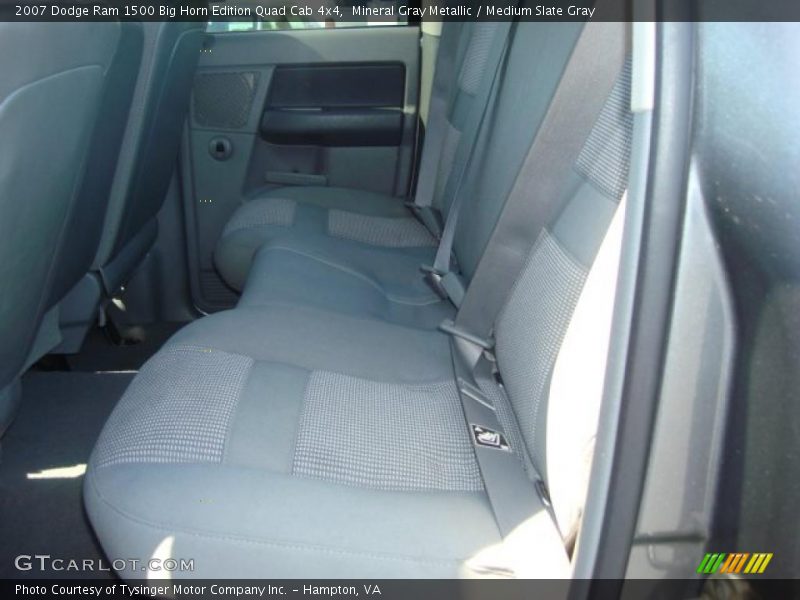 Mineral Gray Metallic / Medium Slate Gray 2007 Dodge Ram 1500 Big Horn Edition Quad Cab 4x4