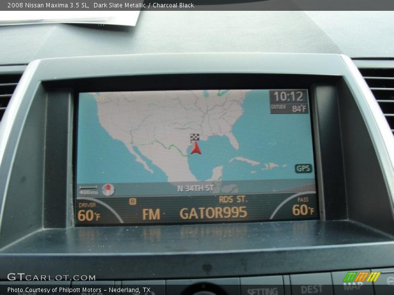 Dark Slate Metallic / Charcoal Black 2008 Nissan Maxima 3.5 SL