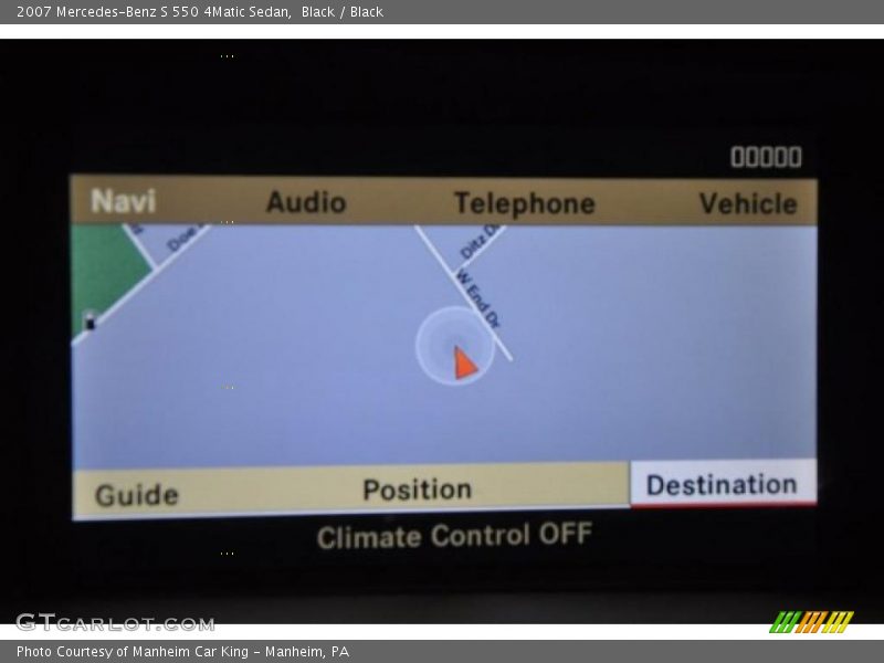 Black / Black 2007 Mercedes-Benz S 550 4Matic Sedan