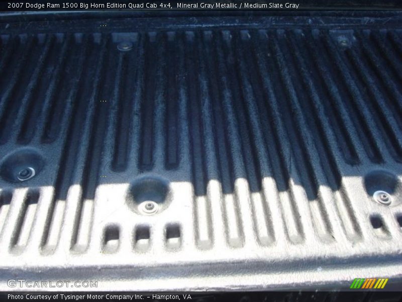 Mineral Gray Metallic / Medium Slate Gray 2007 Dodge Ram 1500 Big Horn Edition Quad Cab 4x4