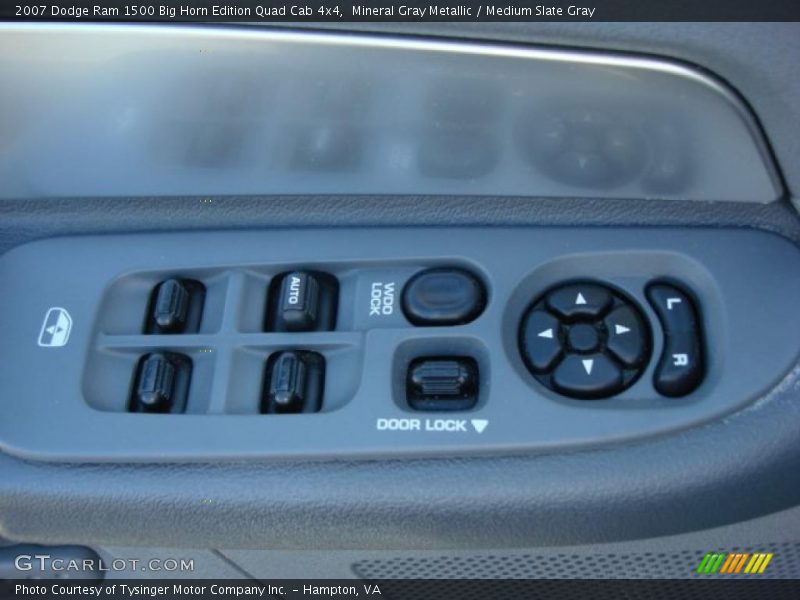 Mineral Gray Metallic / Medium Slate Gray 2007 Dodge Ram 1500 Big Horn Edition Quad Cab 4x4