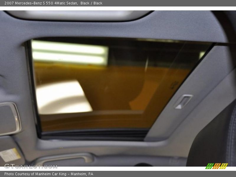 Black / Black 2007 Mercedes-Benz S 550 4Matic Sedan