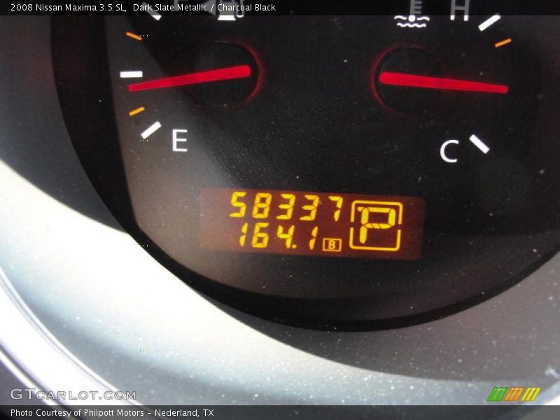 Dark Slate Metallic / Charcoal Black 2008 Nissan Maxima 3.5 SL