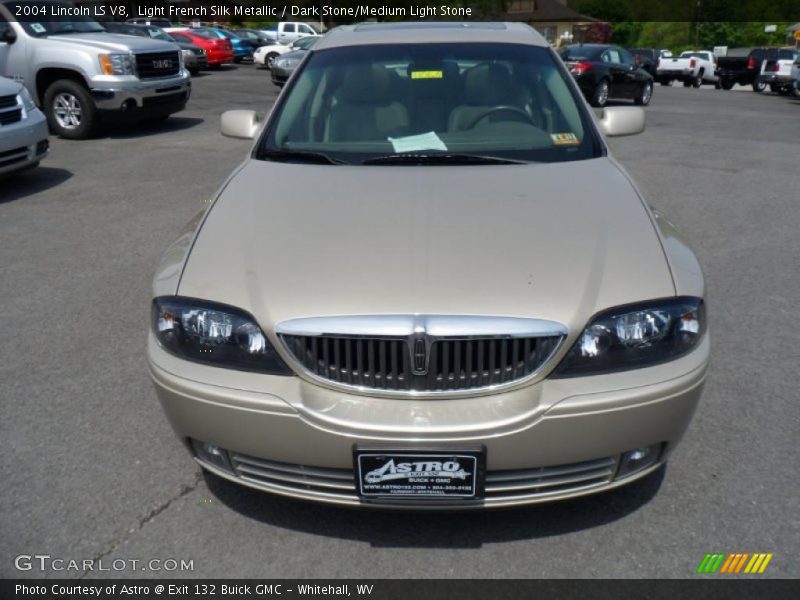 Light French Silk Metallic / Dark Stone/Medium Light Stone 2004 Lincoln LS V8