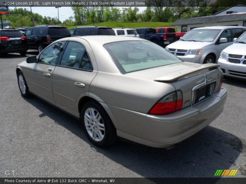 Light French Silk Metallic / Dark Stone/Medium Light Stone 2004 Lincoln LS V8