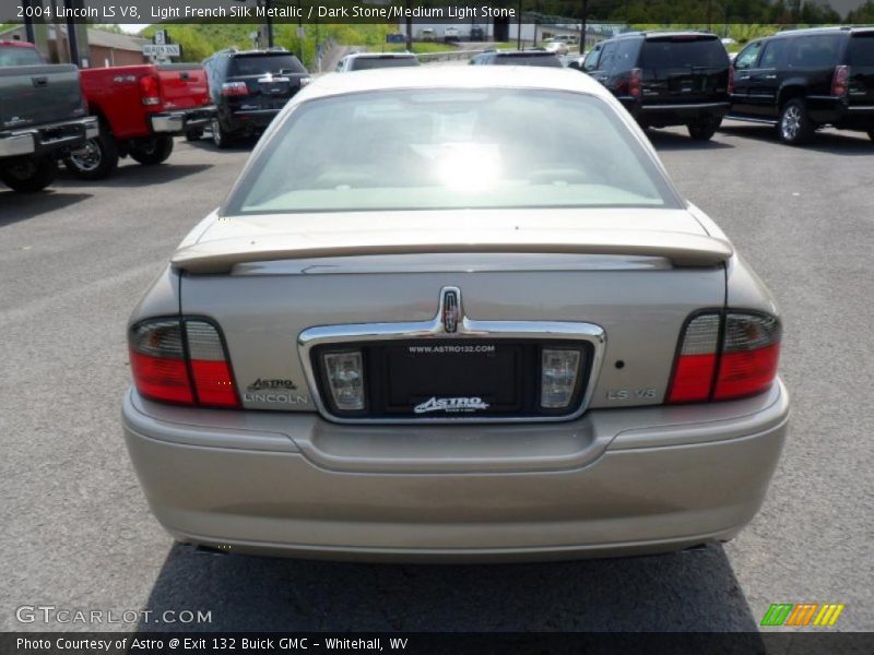 Light French Silk Metallic / Dark Stone/Medium Light Stone 2004 Lincoln LS V8