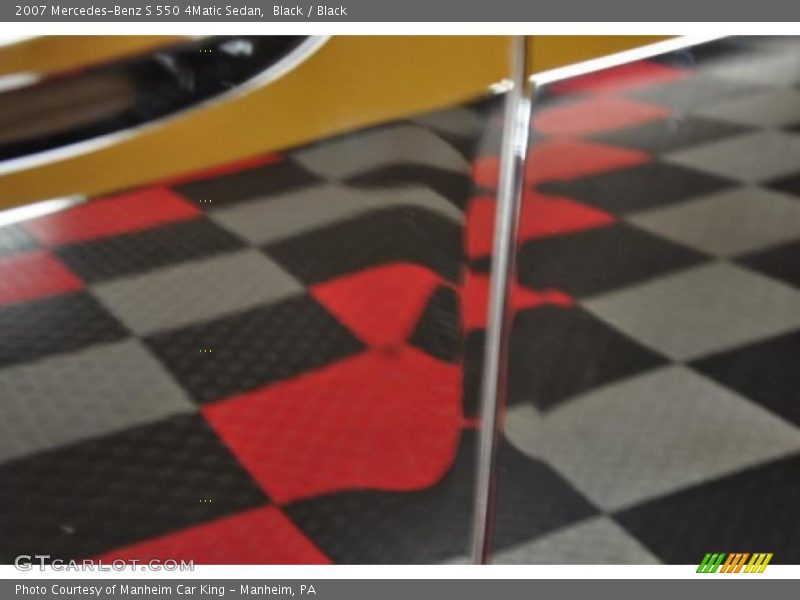 Black / Black 2007 Mercedes-Benz S 550 4Matic Sedan