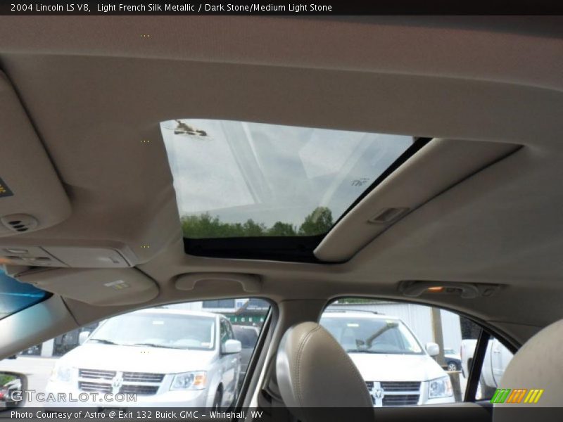 Light French Silk Metallic / Dark Stone/Medium Light Stone 2004 Lincoln LS V8
