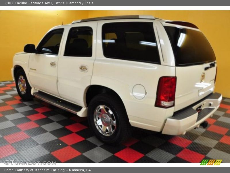 White Diamond / Shale 2003 Cadillac Escalade AWD