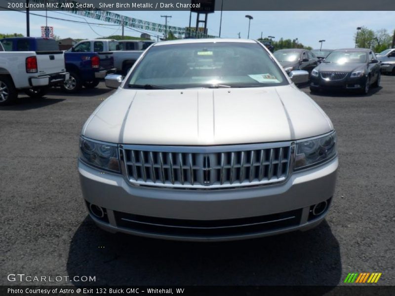 Silver Birch Metallic / Dark Charcoal 2008 Lincoln MKZ AWD Sedan