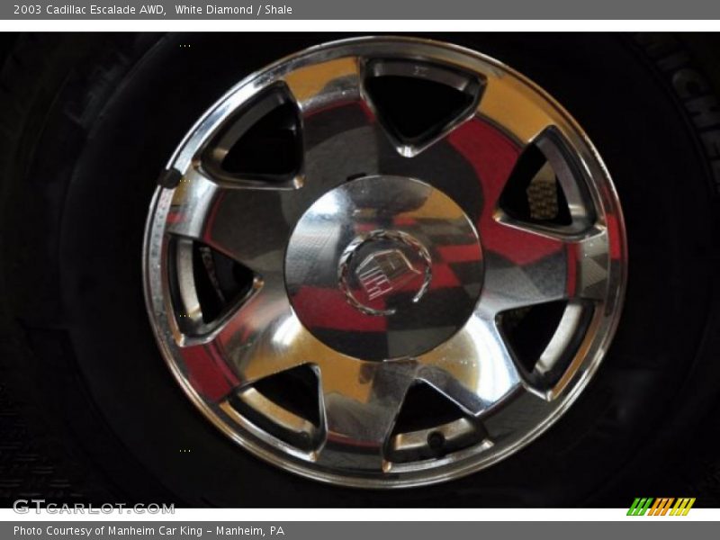 White Diamond / Shale 2003 Cadillac Escalade AWD