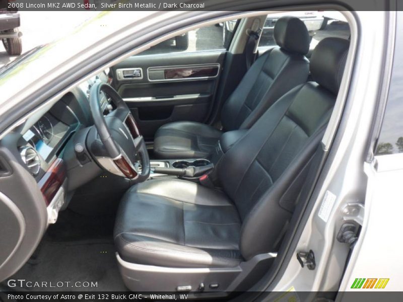 Silver Birch Metallic / Dark Charcoal 2008 Lincoln MKZ AWD Sedan