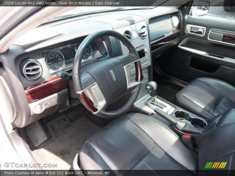 Silver Birch Metallic / Dark Charcoal 2008 Lincoln MKZ AWD Sedan