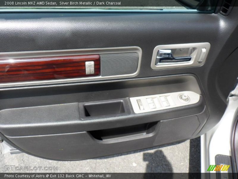 Silver Birch Metallic / Dark Charcoal 2008 Lincoln MKZ AWD Sedan