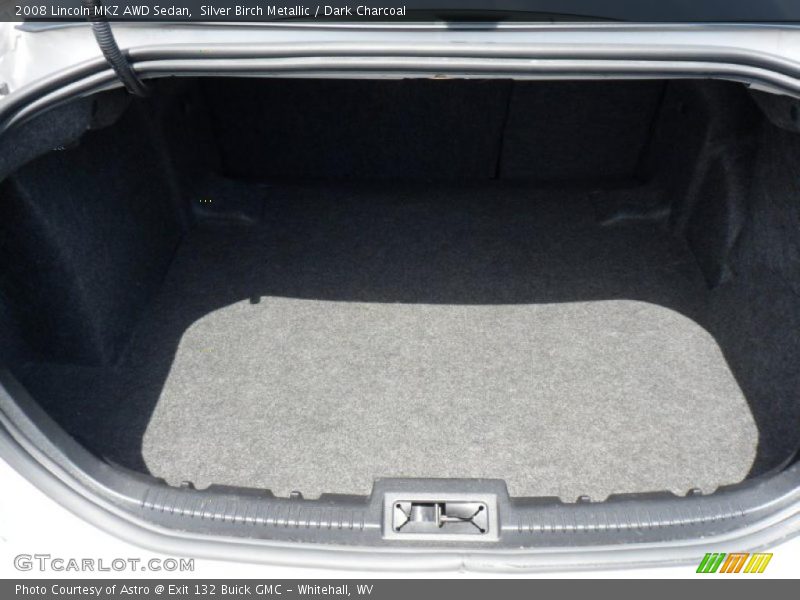 Silver Birch Metallic / Dark Charcoal 2008 Lincoln MKZ AWD Sedan