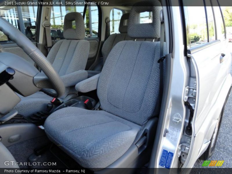  2001 Grand Vitara JLX 4x4 Gray Interior